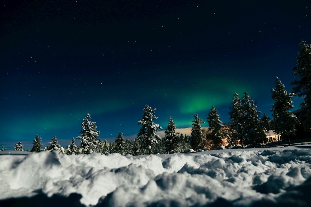 Voyage aux aurores boréales : Finlande