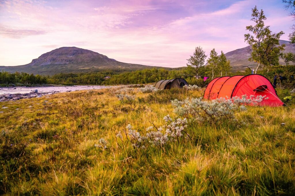 Camping en Suède