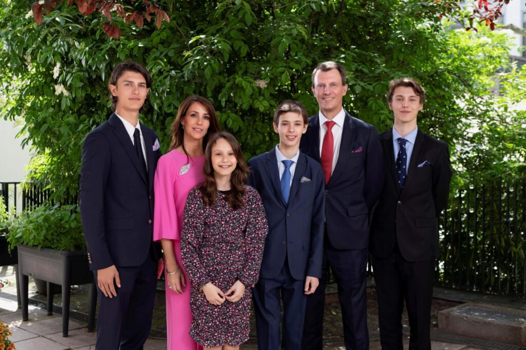 La famille royale danoise : Le prince Joachim et la princesse Marie