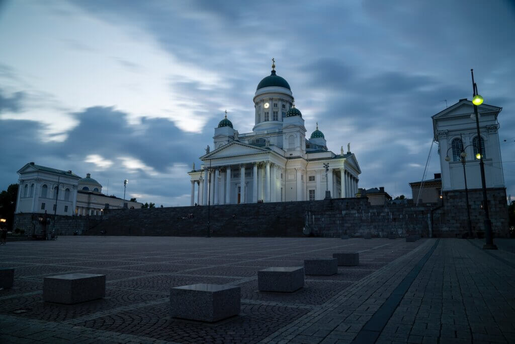 La cathédrale d'Helsinki 
