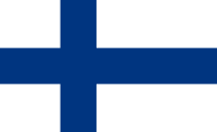 Le drapeau de la Finlande