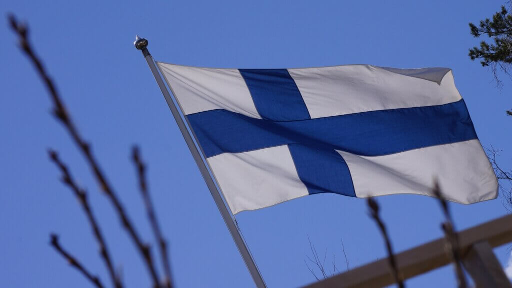 Le drapeau de la Finlande : La croix scandinave