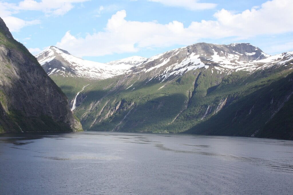 Geirangerfjord: été
