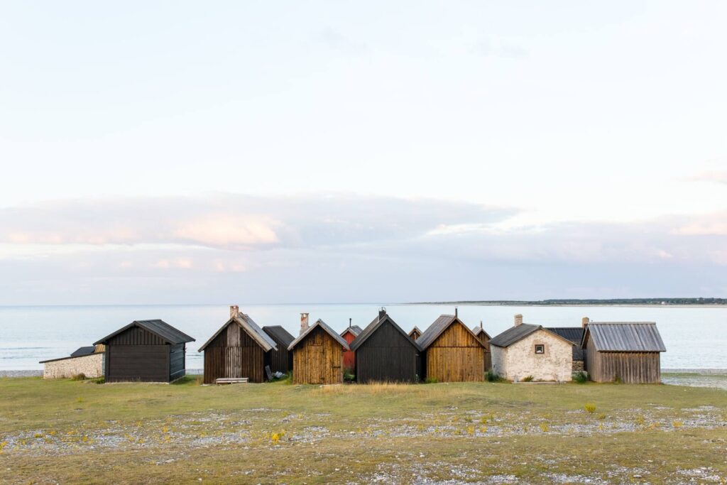 Gotland Impressions Culture Cabanes de pêcheurs