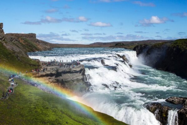 Gullfoss : Les chutes dorées de l’Islande