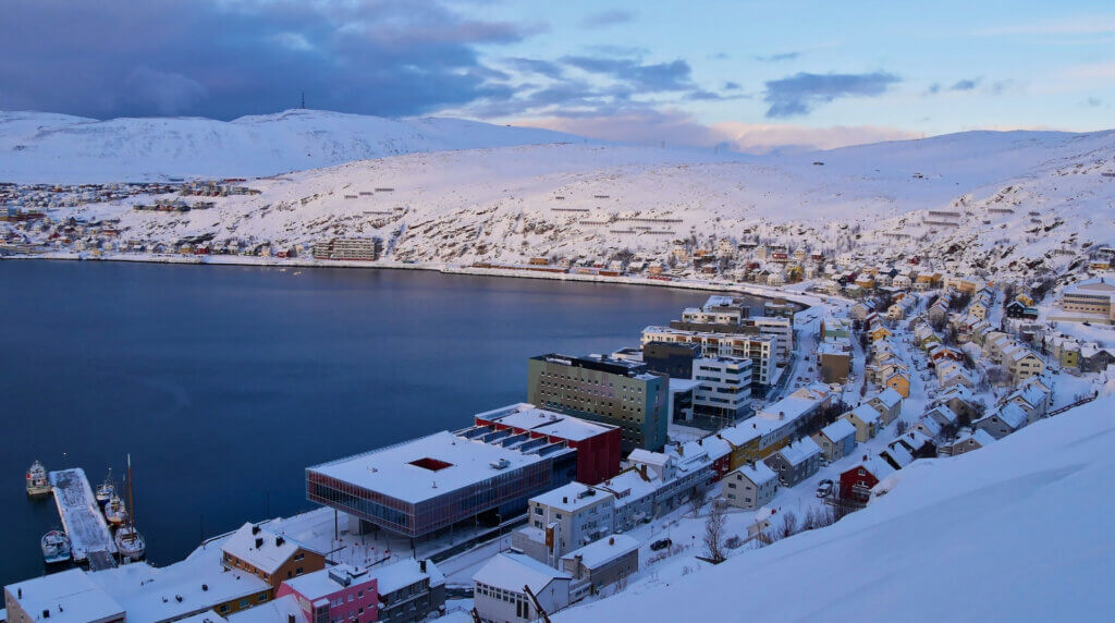 Hammerfest : Météo et hiver