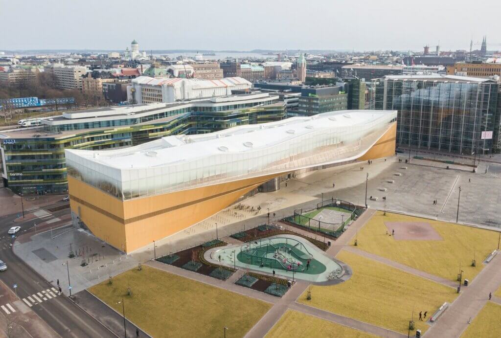 La bibliothèque centrale Oodi à Helsinki