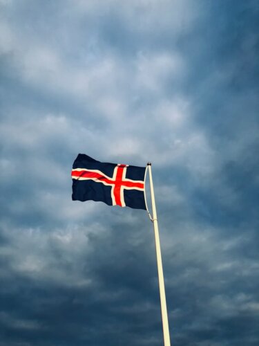 Le drapeau d'Islande : Signification