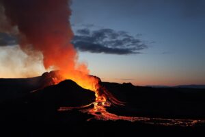 L'histoire de l'Islande : Éruption volcanique