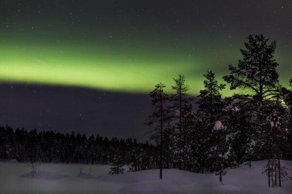 Ivalo : Chasse aux aurores boréales au centre de la Laponie du Nord