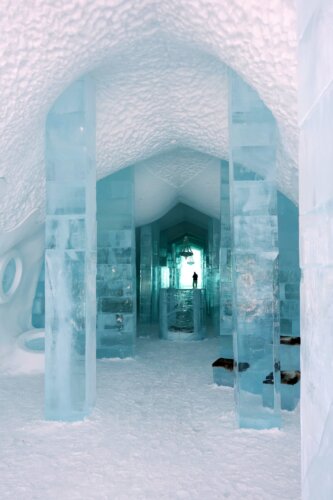 Kiruna : l'hôtel de glace de Jukkasjärvi