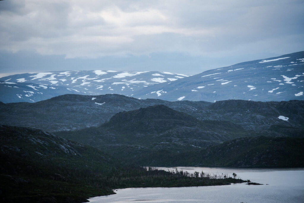 Schwedisch Lappland Natur Riksgränsen