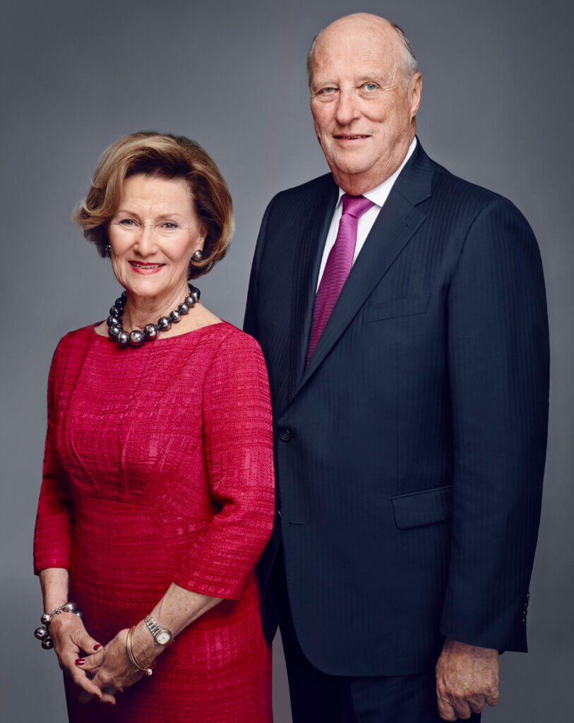 La famille royale norvégienne : Le roi Harald V et la reine Sonja