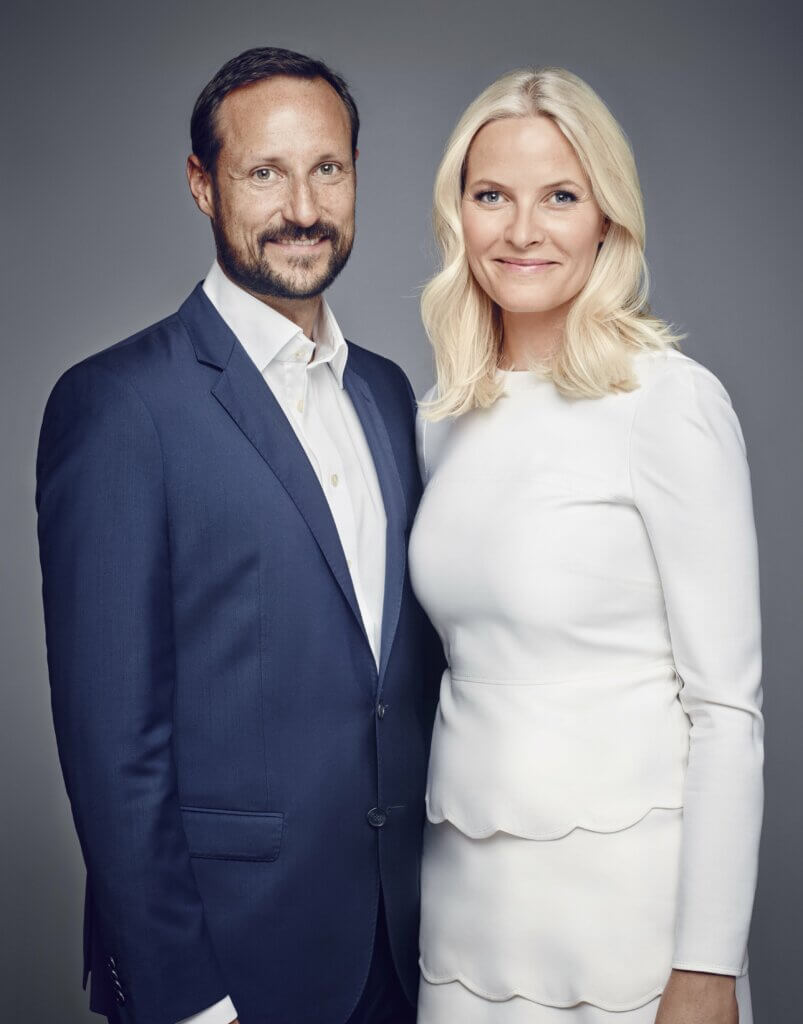 La famille royale norvégienne : Le prince héritier Haakon et la princesse héritière Mette-Marit