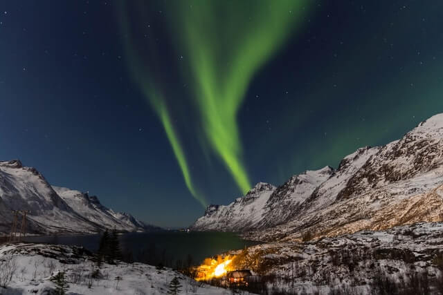 Tromsø : aurores boréales