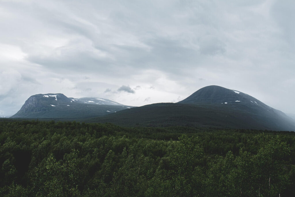 Schwedisch Lappland Natur Kebnekaise