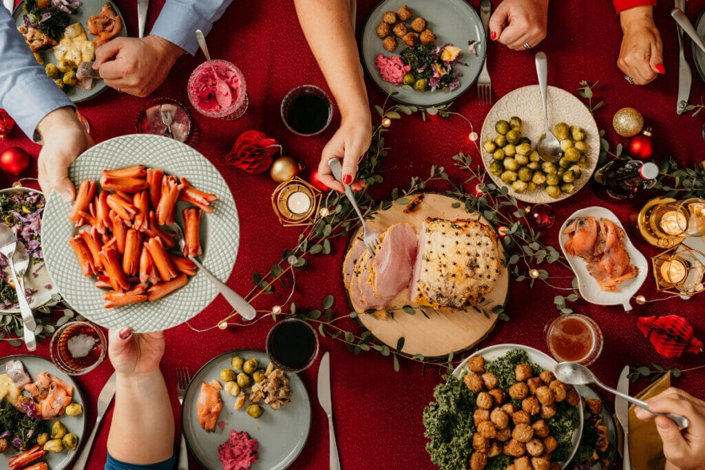 Noël scandinave : Le repas de Noël