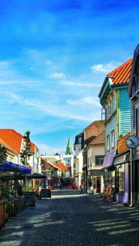 Stavanger: centre historique