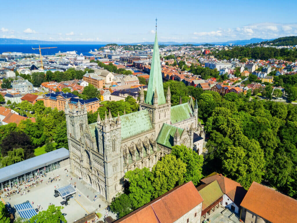 Trondheim : cathédrale de Nidaros