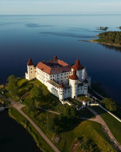 Le château de Läckö sur le Vänern